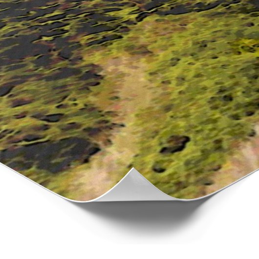 Golden Gate in Oil ポスター (角)