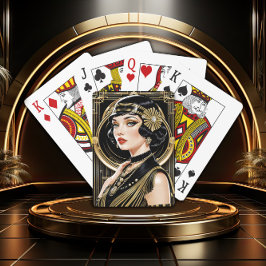 Golden Gatsby Glamour Classic Playing Cards トランプ