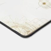 Golden Geometric Desk Mat デスクマット (コーナー)