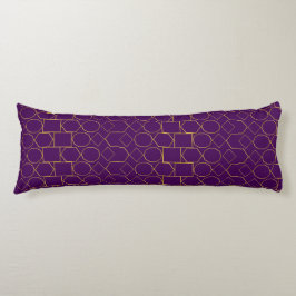 Golden Geometric Pattern ボディピロー