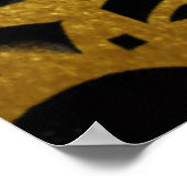 Golden Geometry: A Modern Glow ポスター (角)