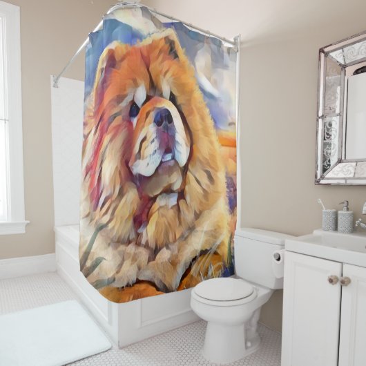 GOLDEN GIRLシャワーカーテン – シェード布 シャワーカーテン (インサイチュ)