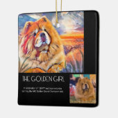 GOLDEN GIRL カスタムfor Joanneセラミックオーナメント セラミックオーナメント (左)