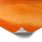 Golden Girl Holding Light Warm Protective Art ポスター (角)