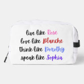 Golden Girls Life Wisdom Typography ドップキット (裏面)