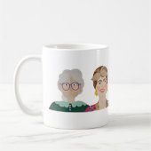 Golden Girls Mug コーヒーマグカップ (左)