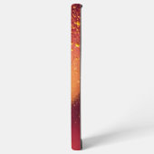 Golden Glow & Heart Romantic Phone Case Samsung Galaxyケース (左側面)