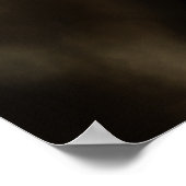 Golden Glow Melanin Fierce Portrait ポスター (角)