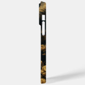 Golden Goat Skull and gold Roses Case-Mate iPhoneケース (裏面 / 左)