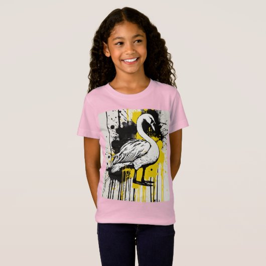 Golden Grace in Monochrome Tシャツ (正面フル)