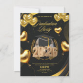 Golden Graduation Celebration 2026 招待状 (裏面)