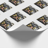 Golden Graduation Celebration Card –  ラッピングペーパー (角)