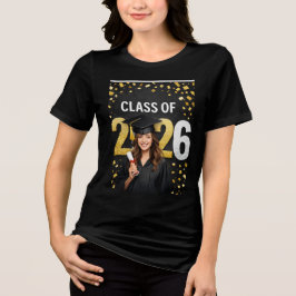 Golden Graduation Celebration Card – Congratulatio トライブレンドTシャツ