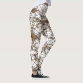 Golden Grid Leggings レギンス (右)