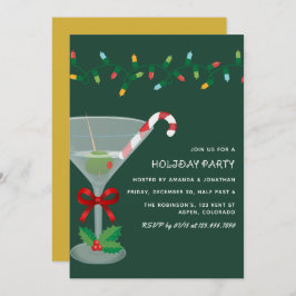 Golden Grove Christmas Holiday Cocktail Party 招待状