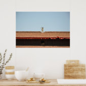 Golden Guardian, Nepal – Travel Photography Print ポスター (キッチン)