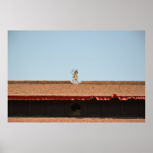 Golden Guardian, Nepal – Travel Photography Print