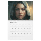 Golden Harmony カレンダー (2月 2026)