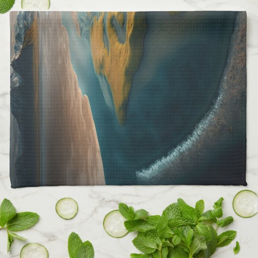 Golden Harmony キッチンタオル (折り畳み)