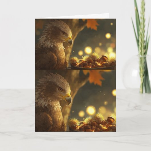 Golden Harvest Greetings カード (正面)