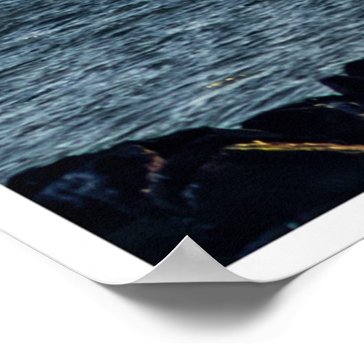 Golden Haze Over Alcatraz ポスター (角)