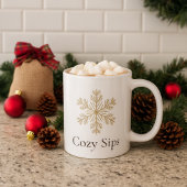Golden Hearth Cozy Sips Classic Mug, 11 oz コーヒーマグカップ