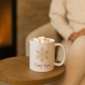 Golden Hearth Cozy Sips Classic Mug, 11 oz コーヒーマグカップ