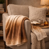 Golden Hearth Fade Fleece Blanket フリースブランケット