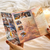 Golden Heaven Gates Celebration of Life Funeral チラシ