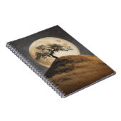 Golden Hill Moonlit Tree Notebook ノートブック (右側)