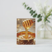 Golden Honey | 詩篇 19:9–11 KJV カードボックス 名刺 (スタンド正面)
