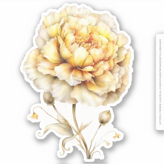 Golden Honey Fairy World – 04 Carrying Flowers Sti シール (正面)