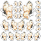 Golden Honey Fairy World – 05 butterflies sheet シール (正面)