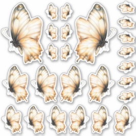 Golden Honey Fairy World – 05 butterflies sheet シール