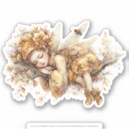 Golden Honey Fairy World - 2a The sleeping fairies シール