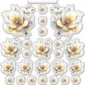 Golden Honey Fairy World – 2b - 24 Flowers Sheet シール (正面)
