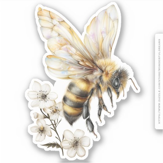 Golden Honey Fairy World – 2b The Awakening シール (正面)