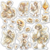 Golden Honey Fairy World – 4a Carrying Flowers シール (正面)
