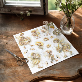 Golden Honey Fairy World – 4a Carrying Flowers シール