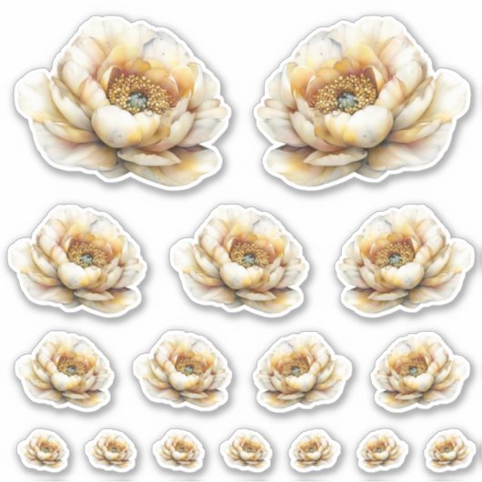 Golden Honey Fairy World – Flowers シール (正面)