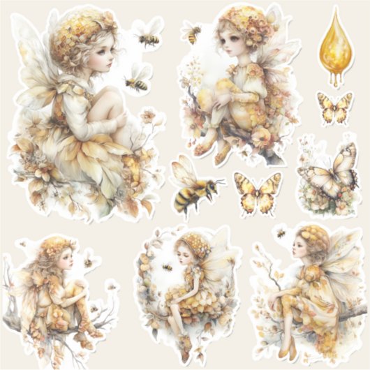 Golden Honey Fairy World – The Awakening シール (正面)