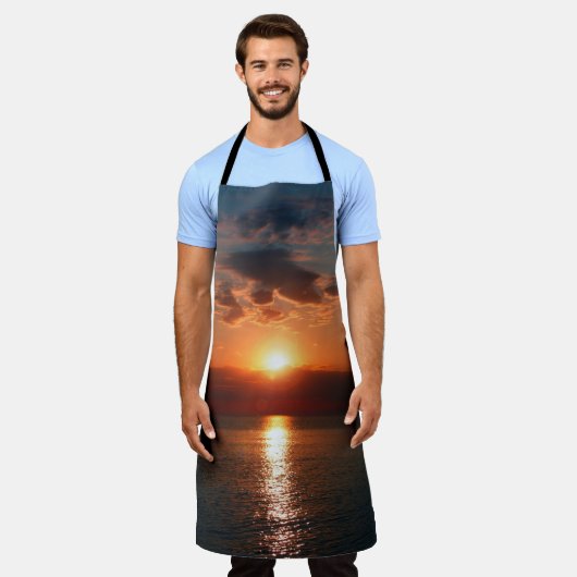 Golden Horizon Apron エプロン (着用した状態)