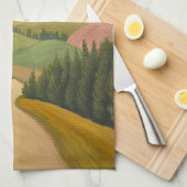 Golden Horizon Trail キッチンタオル (四つ折り)