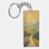 Golden Horizon Trail キーホルダー (正面左)