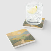 Golden Horizon Trail ストーンコースター (横)