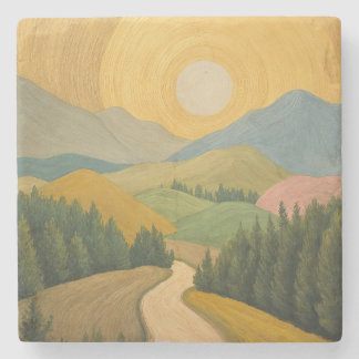 Golden Horizon Trail ストーンコースター