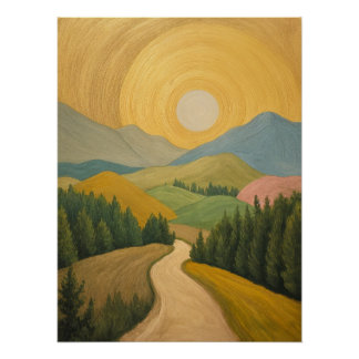 Golden Horizon Trail ポスター