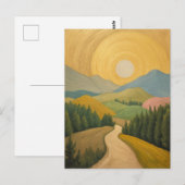 Golden Horizon Trail ポストカード (正面/裏面)