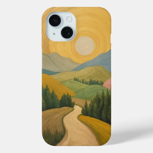 Golden Horizon Trail Case-Mate iPhoneケース (裏面)