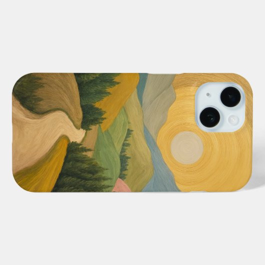 Golden Horizon Trail Case-Mate iPhoneケース (裏面 (横))